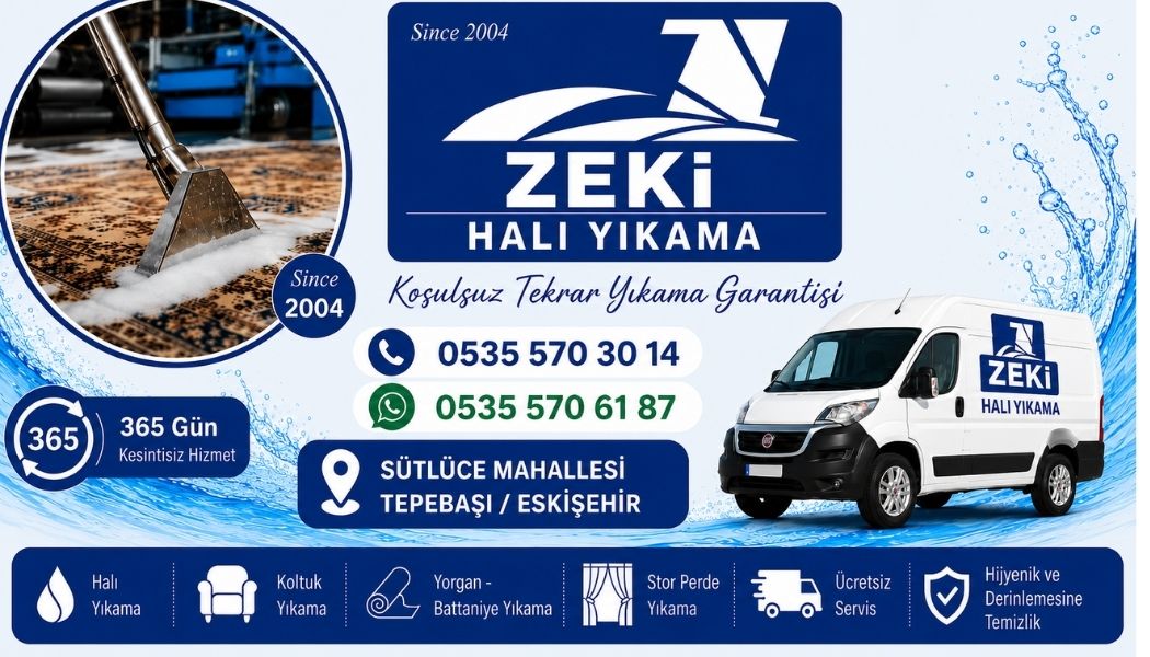 Tepebaşı Sütlüce Mahallesi Halı Yıkama Hizmetleri